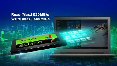 250gb 480gb 500gb 2.5  SSD Solid State Drive Dell HP TOSHIBA WINDOWS 10 LAPTOP • £37