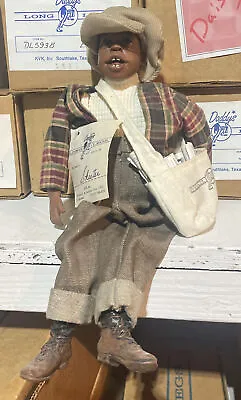 Vintage Daddys Long Legs Skeeter Doll 13” Star Newspaper Boy With Hat Dl35d • $65