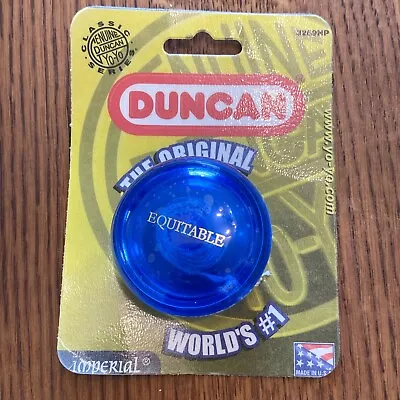 Duncan Blue Imperial Equitable Yo-Yo Vintage New Sealed 3269NP • $9.99