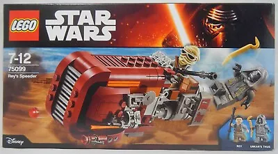 NEW LEGO 75099 Reys Speeder Star Wars Set Episode 7 The Force Awakens Sealed Box • $69.97