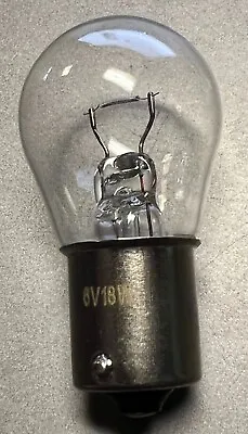 6 Volt 18 Watt 6v18w Turn Signal Bulb Sold Each 1129 S25  Ba15s (bulb109)  • $4.50