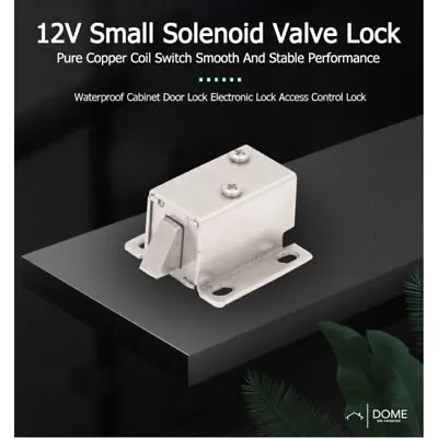 £10.45 • Buy IDOME Electromagnetic Door Lock Electric Magnetic Control Bolt Lock Switc UK 12V