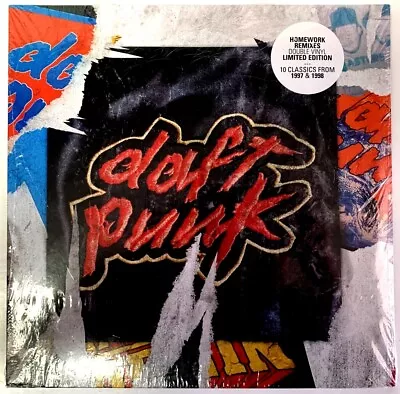 Daft Punk  –  Homework  Remixes -  NEW / SEALED  - 2022 - LTD 2xLP  - Electronic • $19.99