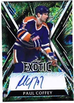 Paul Coffey 2023 Leaf Metal Hockey Legends Auto #5/6 • $4.99