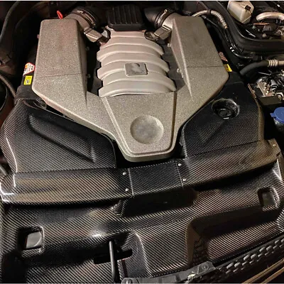 For Mercedes W204 C63 AMG 2012-14 Dry Carbon Air Cold Filter Intake Engine Cover • $1092.50