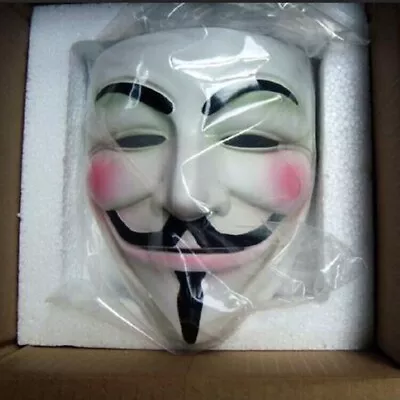 Vendetta Resin White V Weird Face Masquerade Will Send A Pair Of Halloween Masks • $25.86