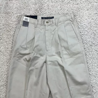 NEW Dockers Golf Pants 32x34 Brown Beige Golfing Outdoors Casual Cotton Mens • $24.90