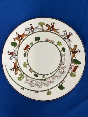 Vintage Coalport Wedgwood Fox Hunting Scene Collectors Plate Made In England • £139.81