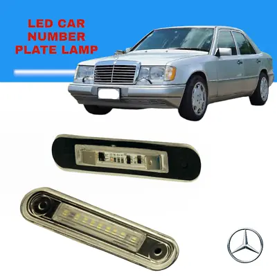 Number Plate Lamp License Plate Lights For Mercedes-Benz W124  • $55