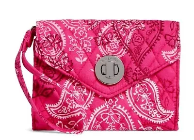 Vera Bradley **STAMPED PAISLEY** Your Turn SmartPhone Wristlet NWT • $13.96