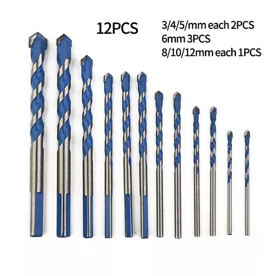 Precision Drilling On Multiple Surfaces Drill Bit Set For Home Improvement • $31.48