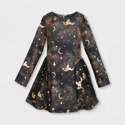 $24.29 • Buy Disney Store Princess Jasmine Dress Girls' Size 5/6 Brown Black Gold