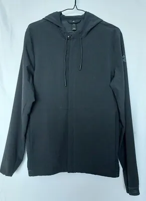 $18.95 • Buy Adidas Climalite Women's Girl's Hooded Jacket Sz XS/S Black Zip Up Pockets