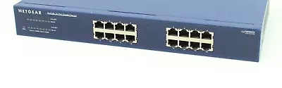 Netgear ProSafe Plus JGS516  16 Port Gigabit Ethernet Switch 1Gbps • £24.99