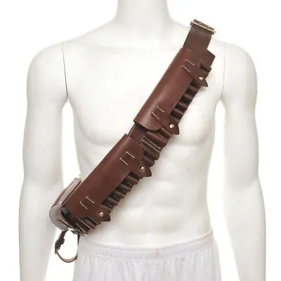 British Martini-Henry Bandolier P-1882 Brown Leather • $58.99