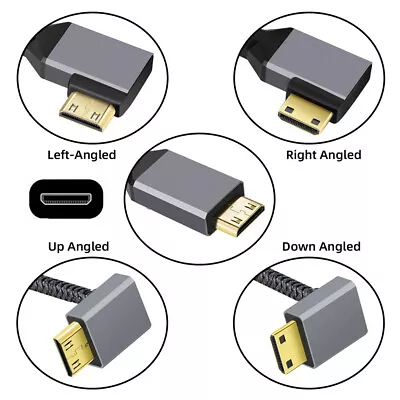 Chenyang HDMI 2.0 Male To HDMI Male 4K 60HZ Stretch Coiled Cable For HDTV Angled • $7.94