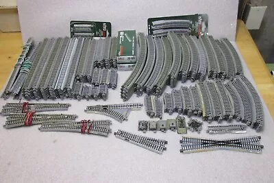 262 Kato N Scale Unitrack Track Sections Switches Crossings Bumpers - More • $167.50