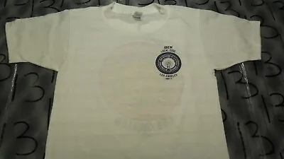 Small NWOT VNTG IBEW Electrical Workers LA 80”s Runs Small Single Stitch RuShirt • $16.99