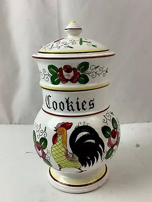 Vintage Royal Sealy Cookies Jar Rooster Decor￼With Lid Made In Japan 10  • $39.67