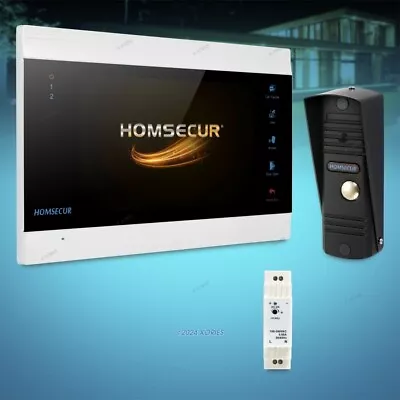 HOMSECUR 7  Video Door Phone Intercom System With Black Camera For Apartment • $195.56