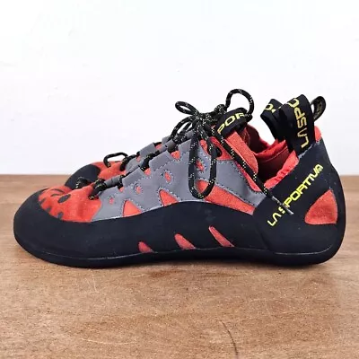 La Sportiva Tarantulace Climbing Shoes Size US 10 Flame • $39.99