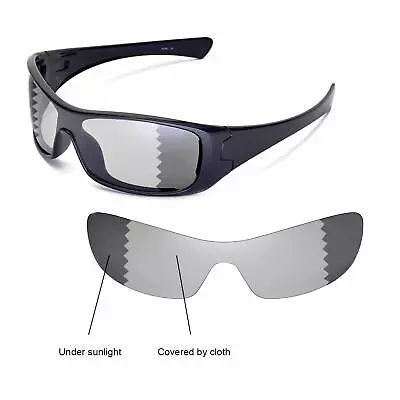 New Walleva Polarized Transition/Photochromic Lenses For Oakley Antix • $15