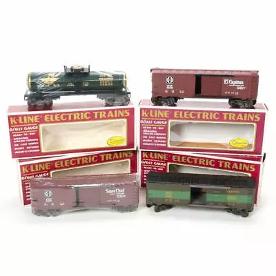 K Line Classics Freight Cars -four In Original Packaging • $80