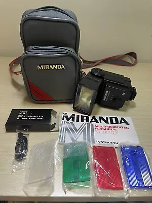 Miranda 700CD Shoe Mount Flash With Accessories. • £12.99