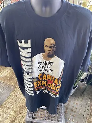 Mike Tyson Shirt Vintage Vtg Capitol Explosion XL • $99.99