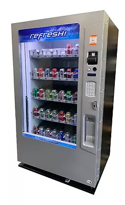 Vendo Vue 40 Glass Front Drink Vending Machine Reconditioned FREE SHIPPING • $1