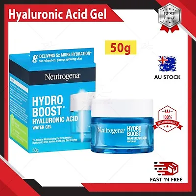 Neutrogena Hydro Boost Hyaluronic Acid Water Gel Moisturizer 50 G White • $23.99