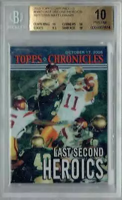 BGS 10 Matt Leinart Reggie Bush 2005 Topps Chronicles #NNO Rookie • $99.99