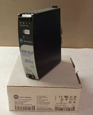 New Allen Bradley Power Supply 5 Amp 100-240vac In 24-28 Vdc Out 1606-xle120e • $256.49
