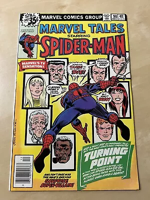Marvel Tales Starring Spider-Man #98 Death Of Gwen Stacy Marvel Comics 1978 • $3.25