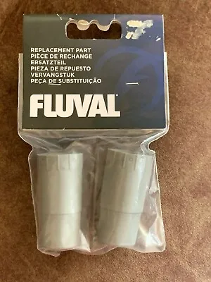 $15.50 • Buy Fluval 304 305 307 306 404 405 406 407 Ribbed Hose Rubber Connectors A20017 ~new