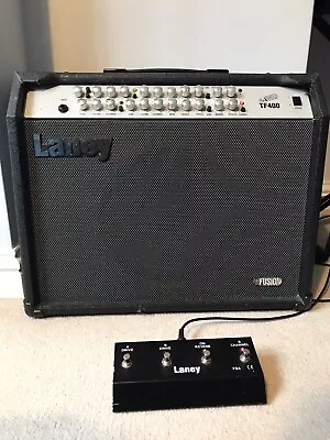 Laney TF400 Tube Fusion Hybrid Guitar Amp Amplifier Combo Inc Pedal • £90