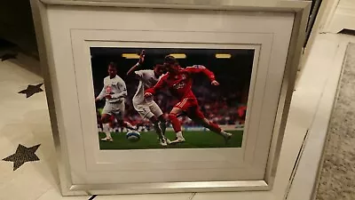 £44.99 • Buy Silver Framed Autographed Action Photo Of Fernando Torres