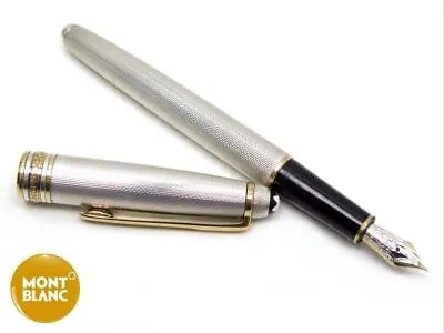 Montblanc Meisterstück 144 Silver 925 Fountain Pen • $690.92