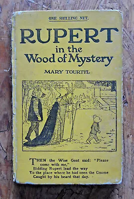 RUPERT In The Wood Of Mystery By MARY TOURTEL Early Printing • £15