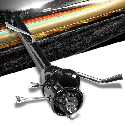 28  Black AT (Column Shift) Tilt Steering Column For 55-59 Chevy GM Hot Rod • $201.26