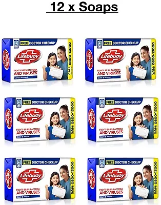 12 X Lifebuoy Care And Protect Soap Bars • £15.99