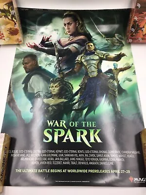 Magic The Gathering War Of The Spark Poster - MTG Promotional Poster • $59.99