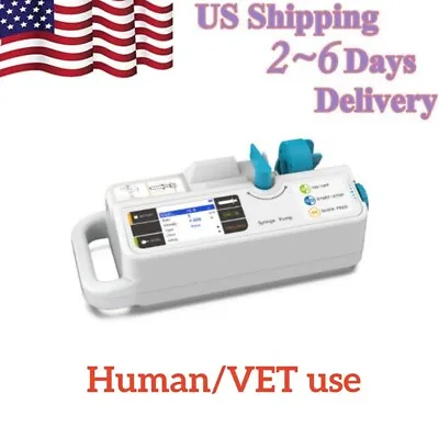 USA FEDEX SP950 Medical Syringe Pump Infusion Injection Rate Control LCD Alarm • $319