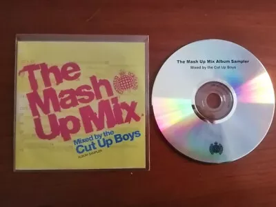 Cut Up Boys - The Mash Up Mix Album Sampler - 4 Trk Promo CDr Single 2005 UK • £3
