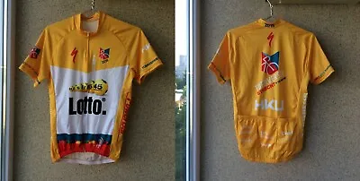 Lotto Cycling Shirt 2015 Jersey Lobo Tour De France Camiseta L Maglia • $22