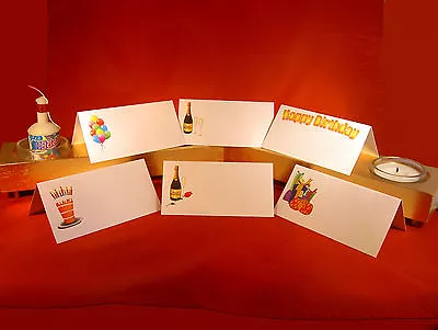 £3.77 • Buy 24 Birthday Party Place Name Meal Setting Cards
