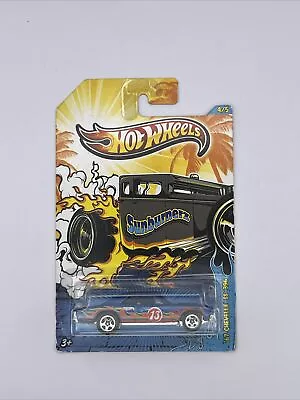 '67 Chevelle SS 396 ☀️Sunburnerz☀️ Hot Wheels Blue/Orange Racing Flames #4/5 • $3.24