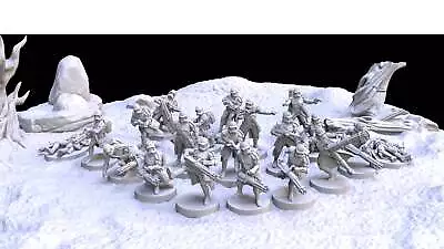 Clone Army Heavy Troopers |Galactic Armory 32mm SCI-FI Wargaming Miniatures • $50