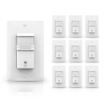 ECOELER 3Way Motion Sensor Light Switch In Wall Sensor For Led/Incandescent Bulb • $14.42