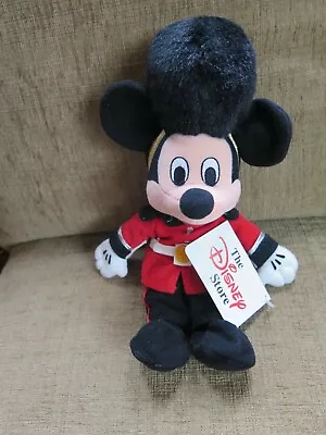 UK Exclusive Palace Guard Mickey Mouse Bean Bag Beanie Plush Disney Store NWT • $16.97